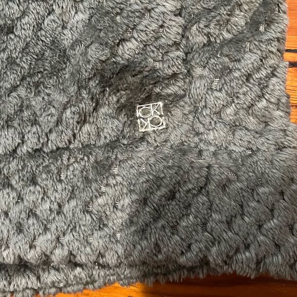 Calvin Klein | Plush Fleece Zip Up | Like New | Women's Large - Picture 5 of 6